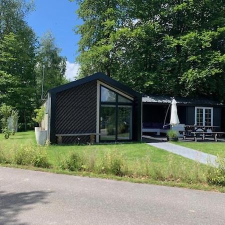 Luxe Chalet In Oosterwolde In Friesland, Op Rustig Park Met Uitzicht Op Meer En Strandje Екстер'єр фото